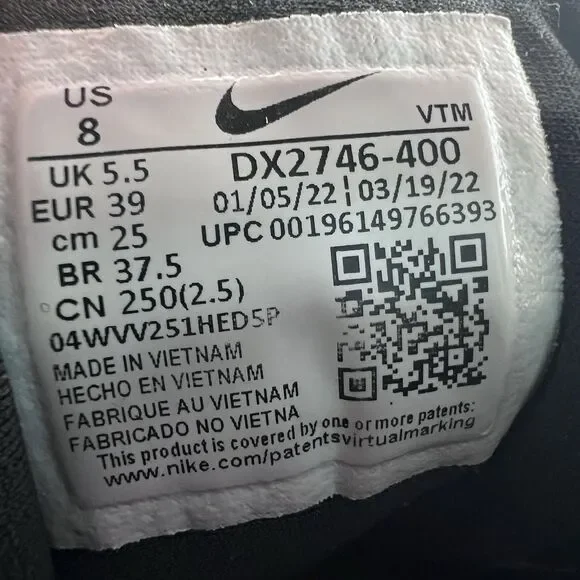 Nike Air Vapormax Plus Cotton Candy Blue/Pink Shoes Sneakers Women's Size 8 - Picture 9 of 9